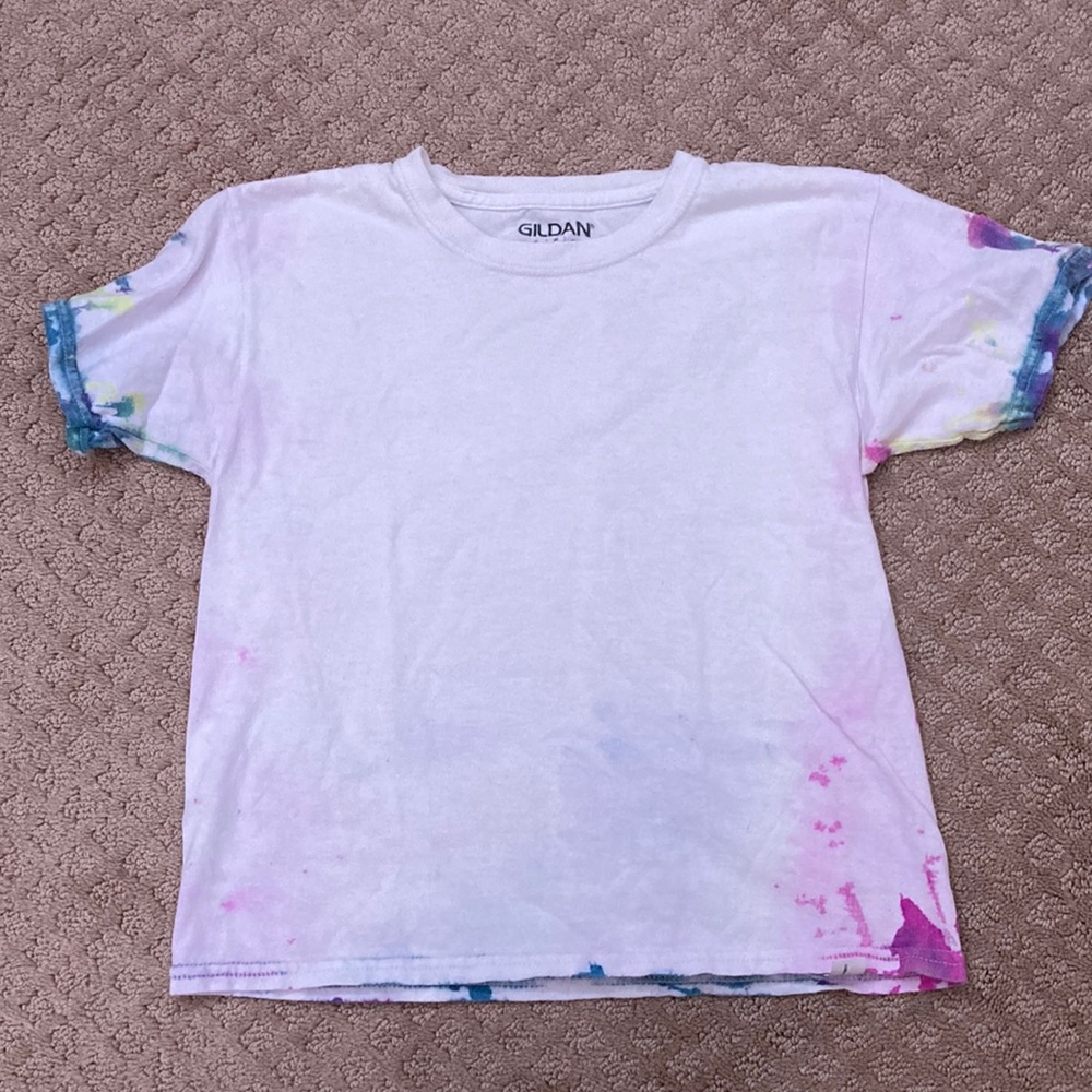 Gildan Tie dye t-shirt (Small girls)